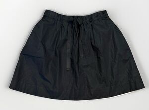 Vineyard Vines Size XXS Elastic Waist Skirt Large Black Solid Tennis NWT $98